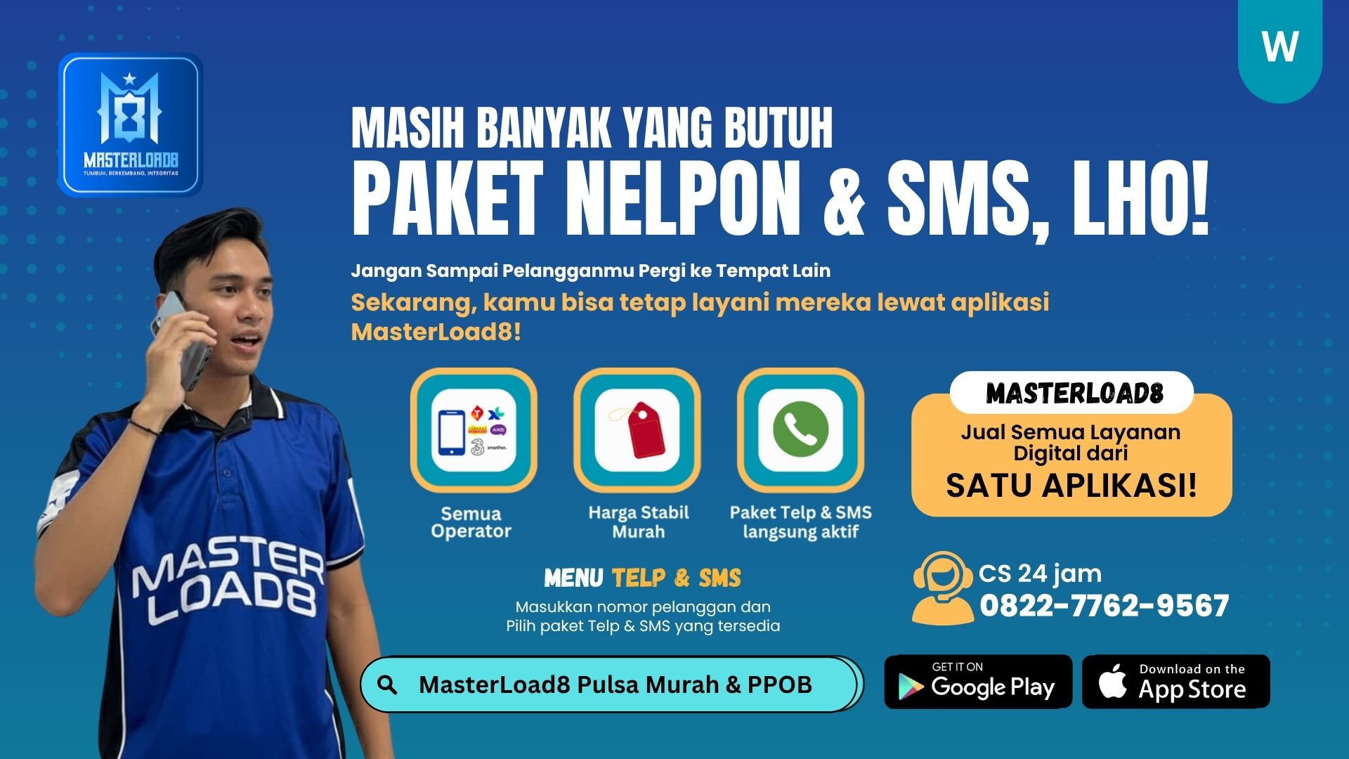 Paket Telpon & SMS All Operator – Solusi Lengkap di MasterLoad8