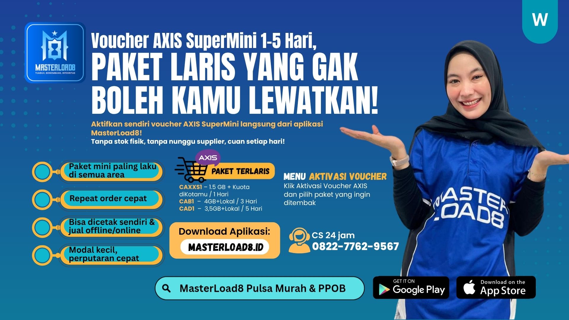 Aktivasi Voucher AXIS SuperMini 1–5 Hari: Paket Laris yang Gak Boleh Kamu Lewatkan