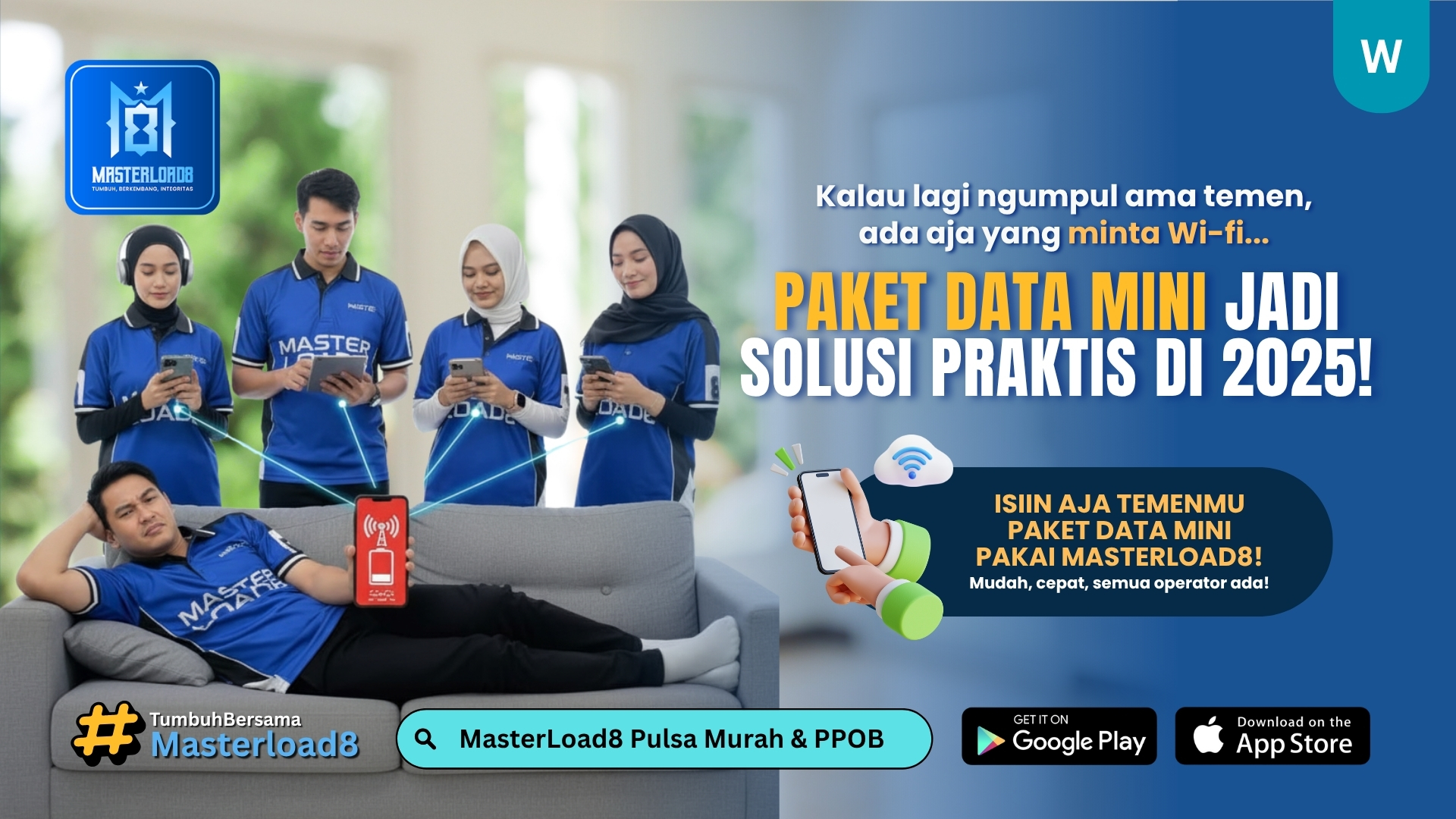 Paket Data Mini Jadi Solusi 2025 – Sat Set Pakai Masterload8