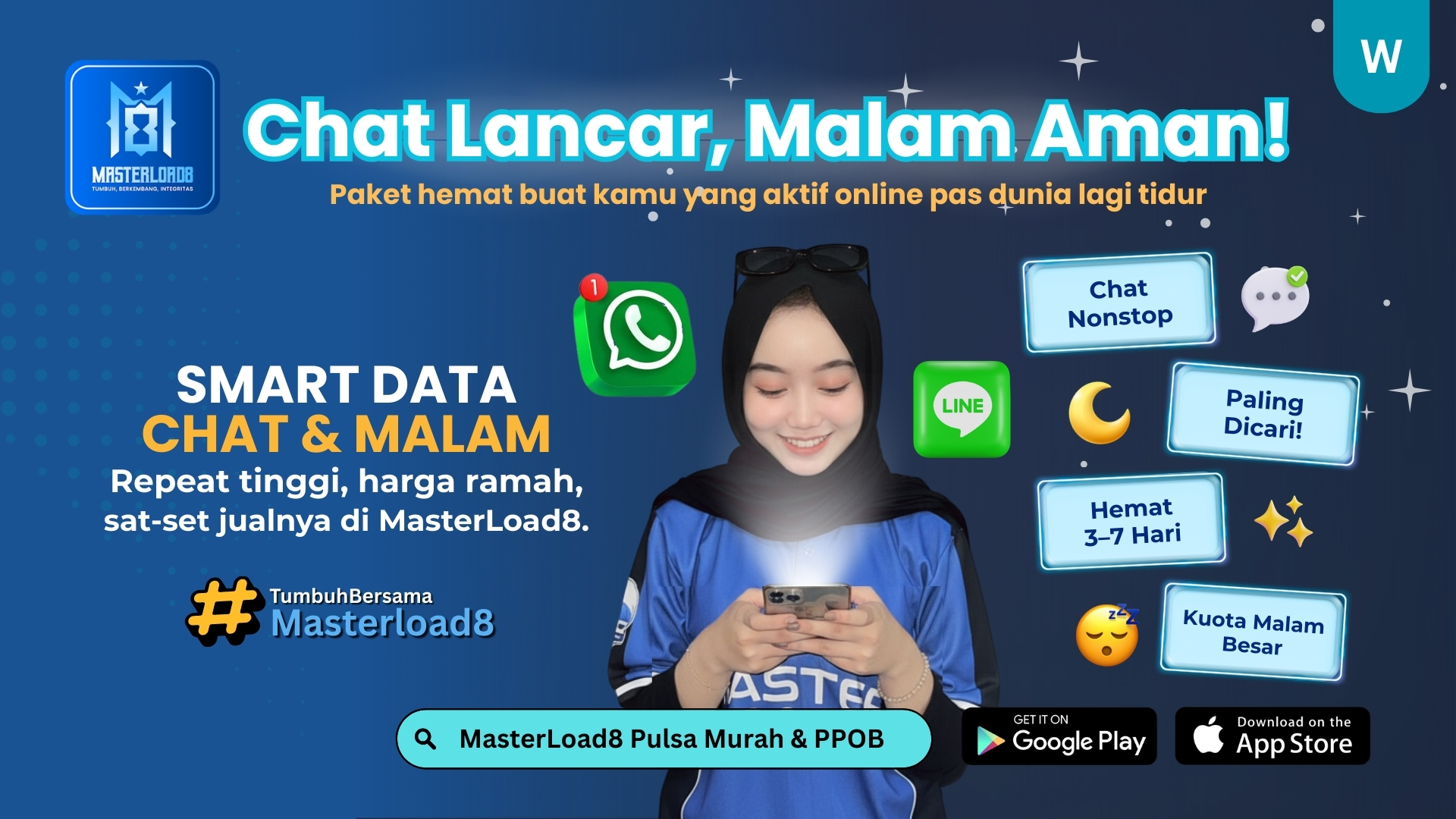 Smartfren Smart Data Chat & Malam Paling Laris 2025