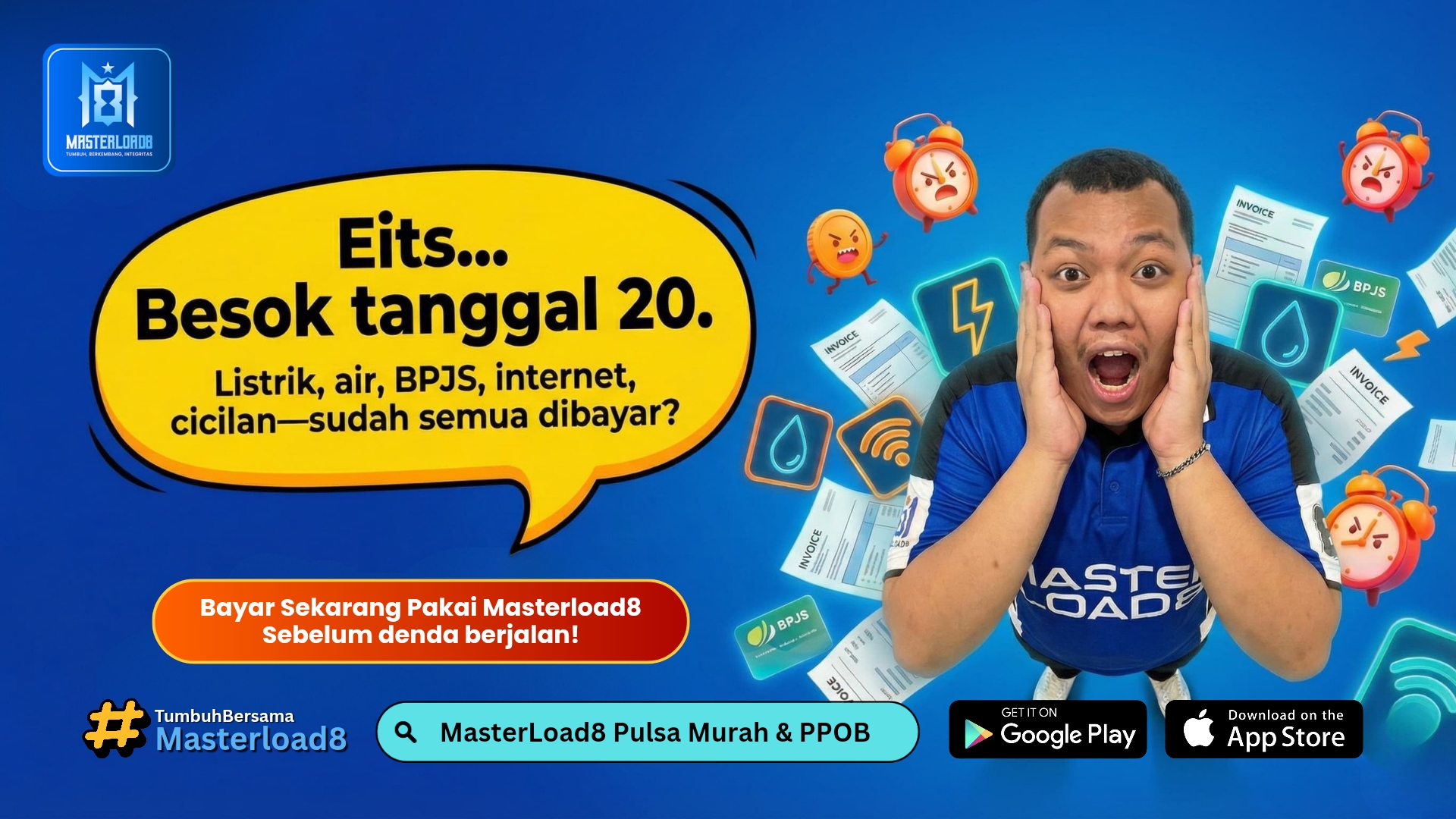 Eits… Besok Tanggal 20. Sudah Bayar Tagihan?