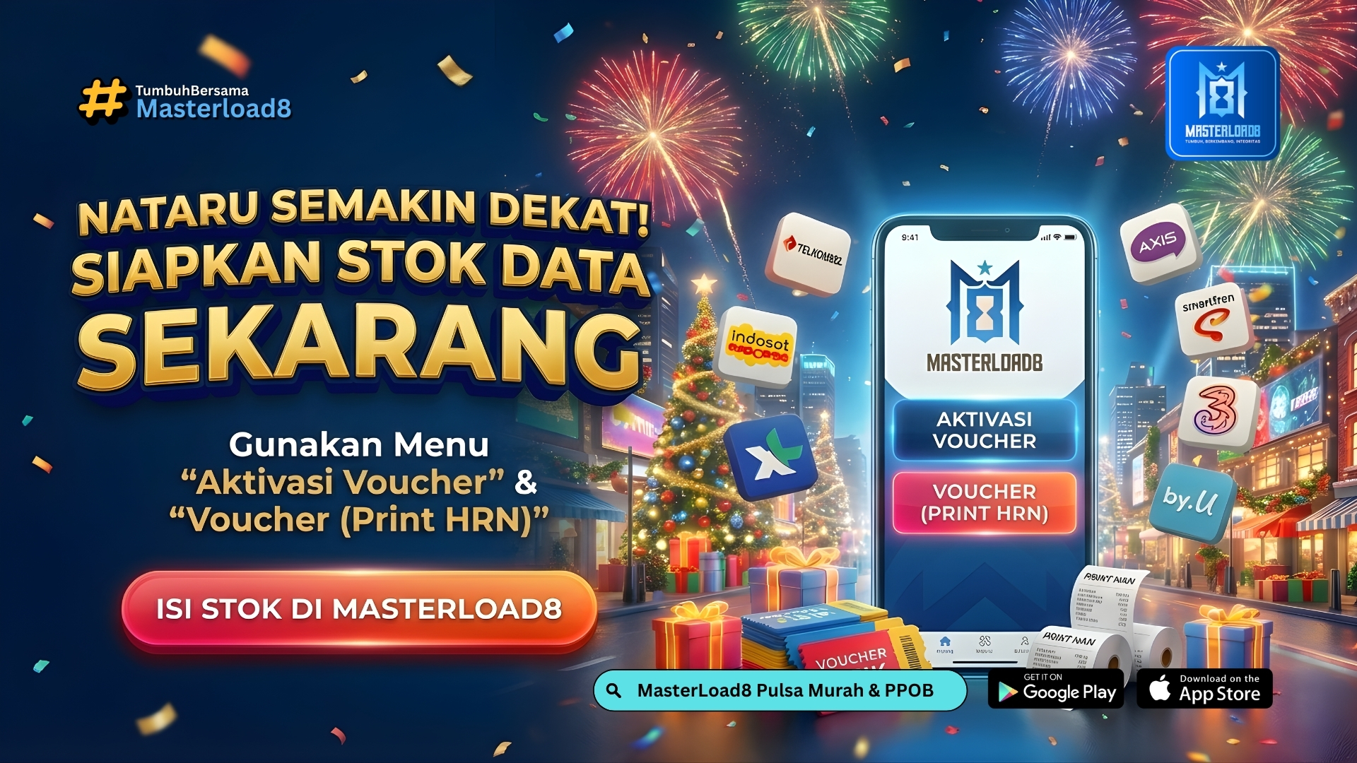 NATARU Hampir Tiba, Saatnya Siapkan Stok Paket Data Dengan Masterload8 
