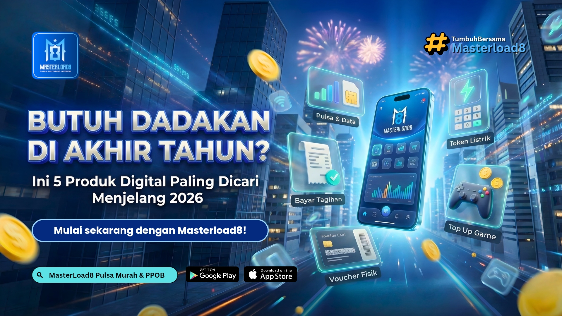 Akhir Tahun Banyak Kebutuhan Dadakan? Ini 5 Produk Digital yang Paling Dicari Menjelang 2026