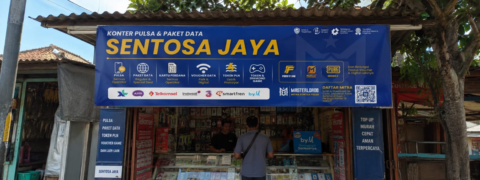 Design Banner Toko