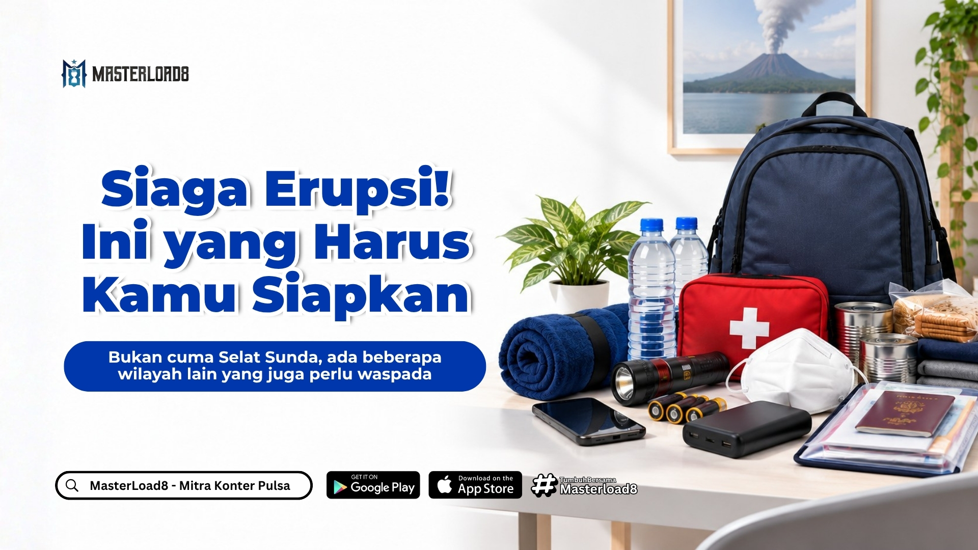 Panduan Persiapan Menghadapi Erupsi Gunung Anak Krakatau dan Gunung Api Lain yang Siaga