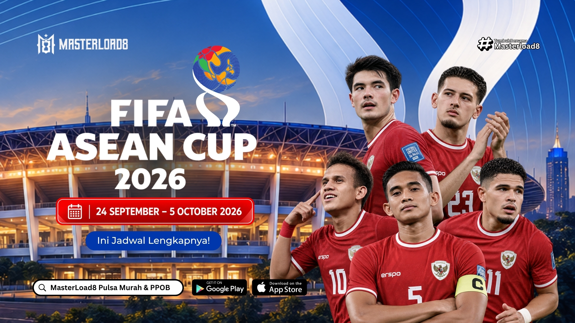 FIFA ASEAN Cup 2026 Mulai 25 September, Ini Jadwal dan Harga Tiketnya