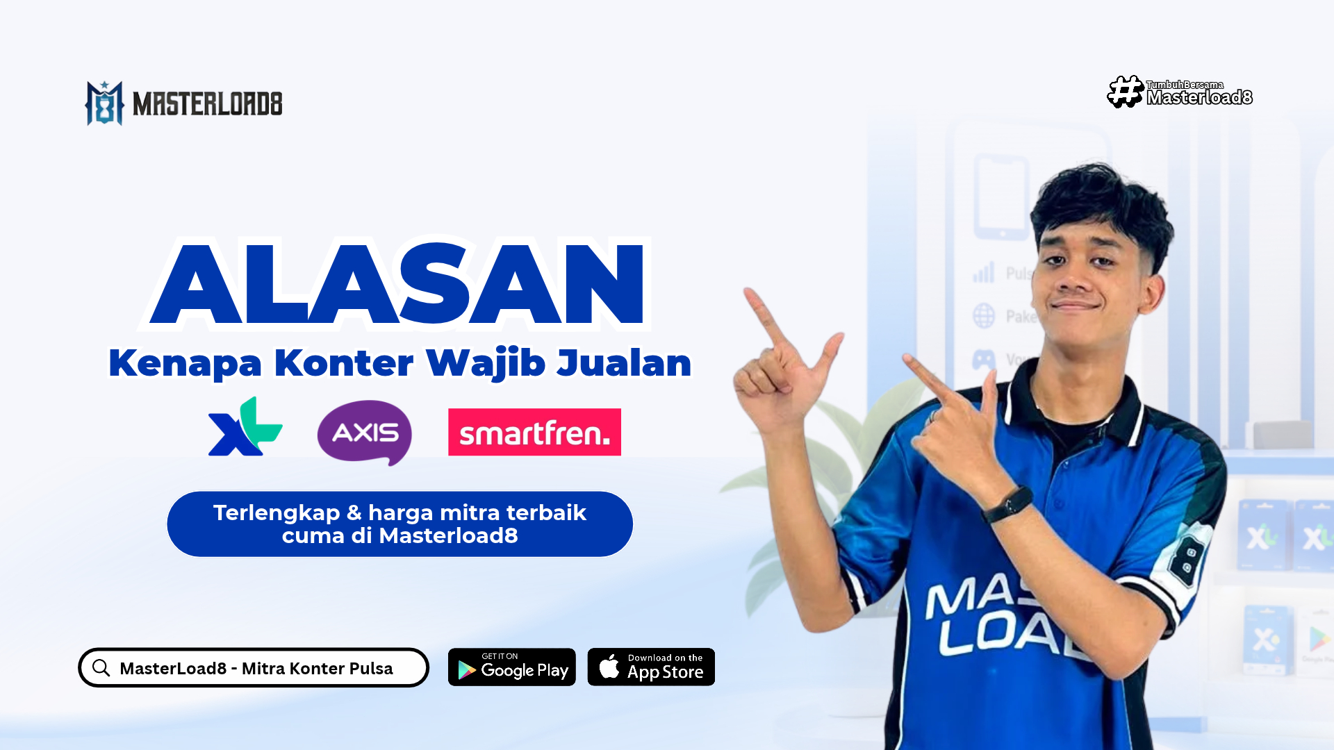 Alasan Konter Wajib Jual Paket XL, AXIS, dan Smartfren